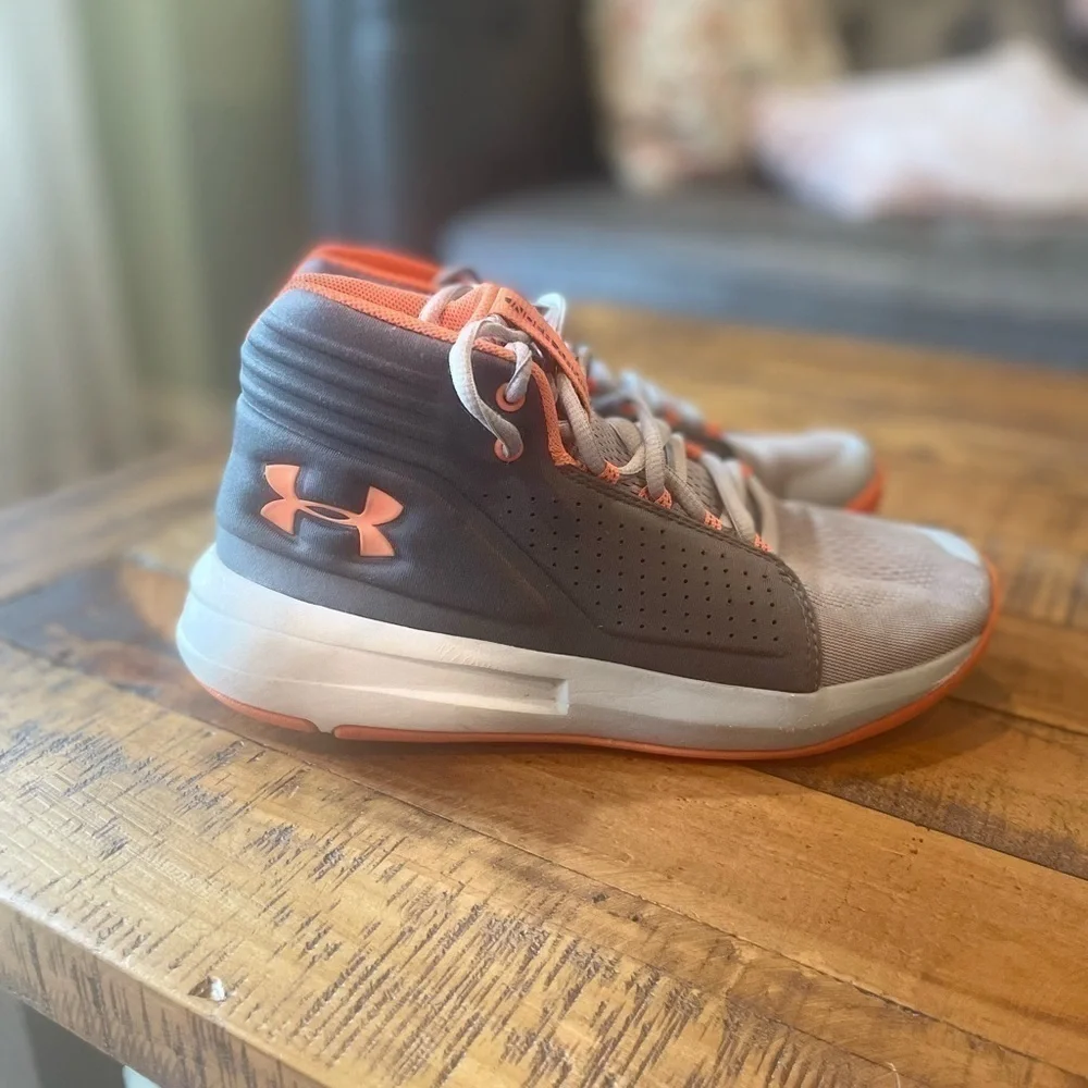 Under Armour Youth Basketball Sneakers.